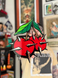 Cherry Flail Wall Hanging Art