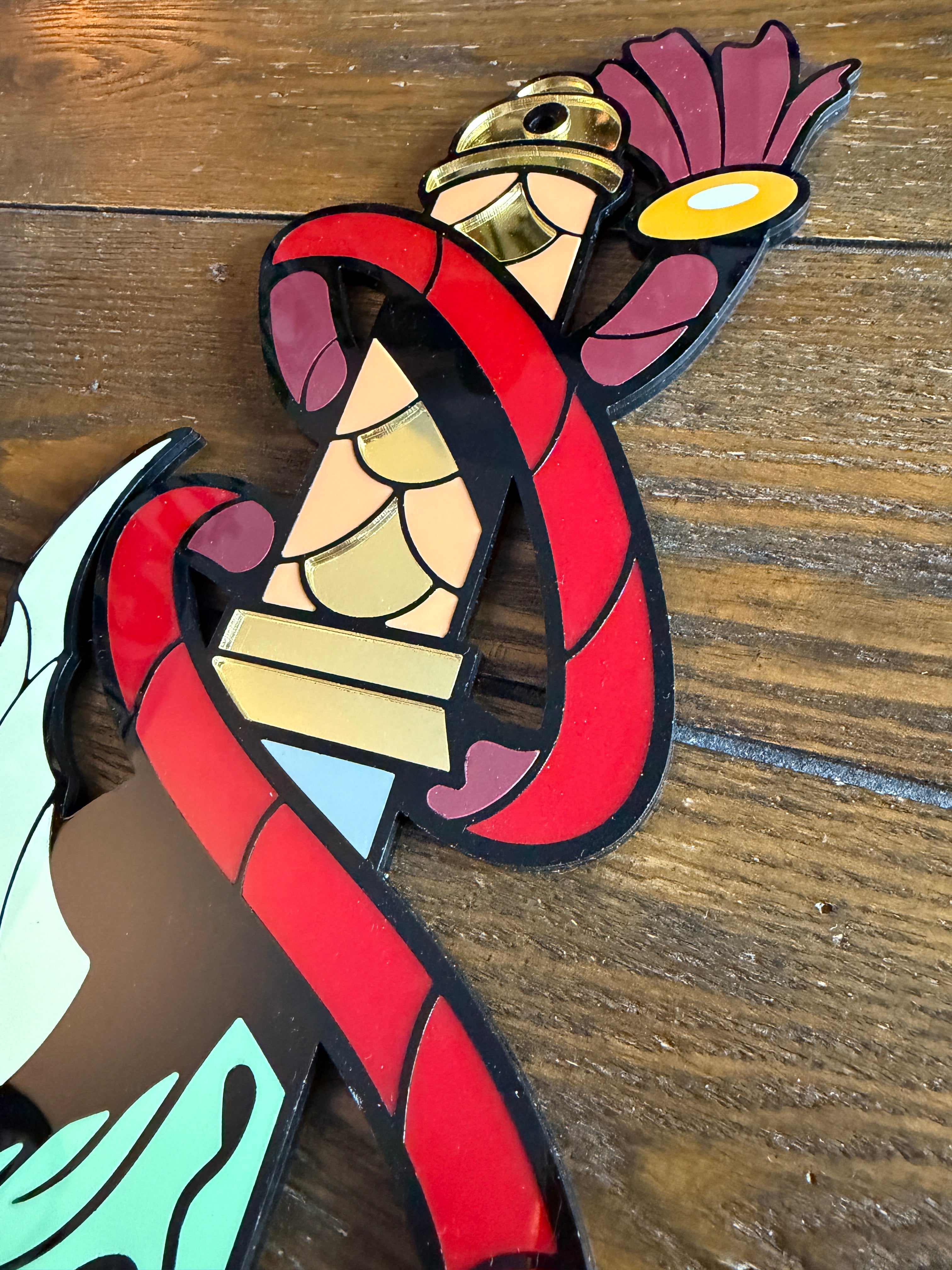 Hannya Katana Wall Art
