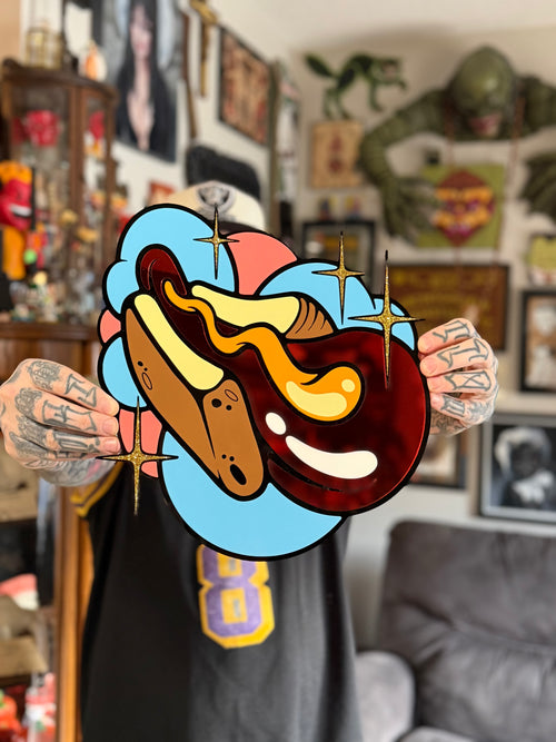 Hotdog! Wall Hanging Art