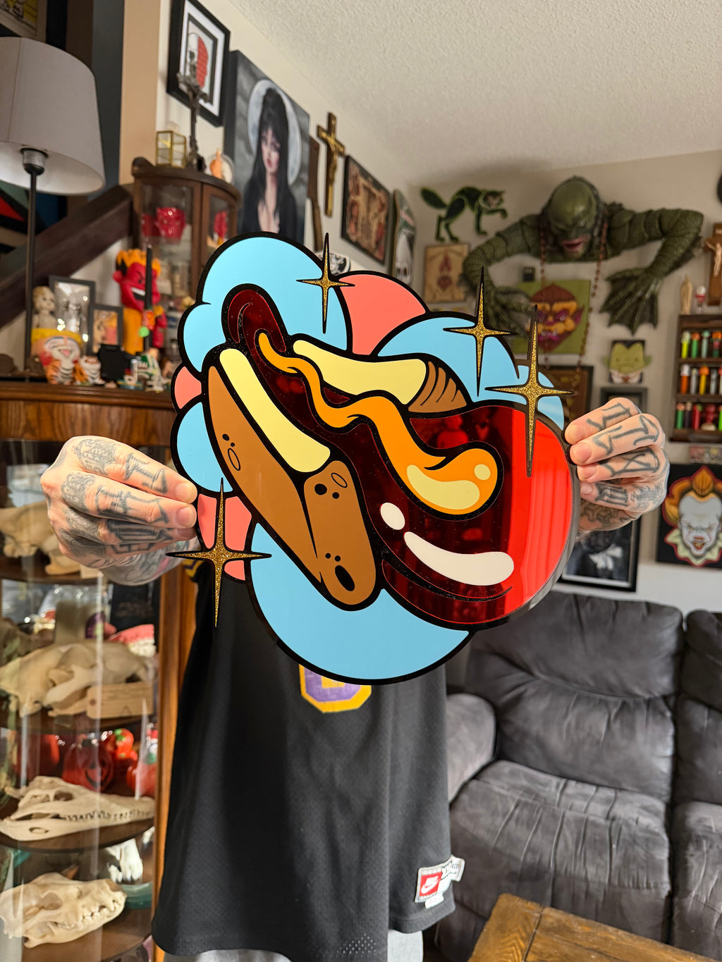 Hotdog! Wall Hanging Art