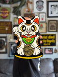 Lucky Cat Wall Hanging Art