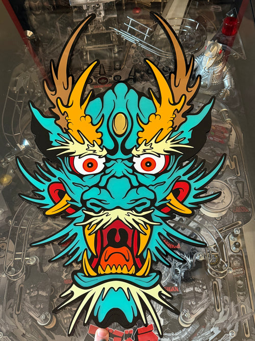 BIG GREASY DRAGON!!!  Wall Hanging Art