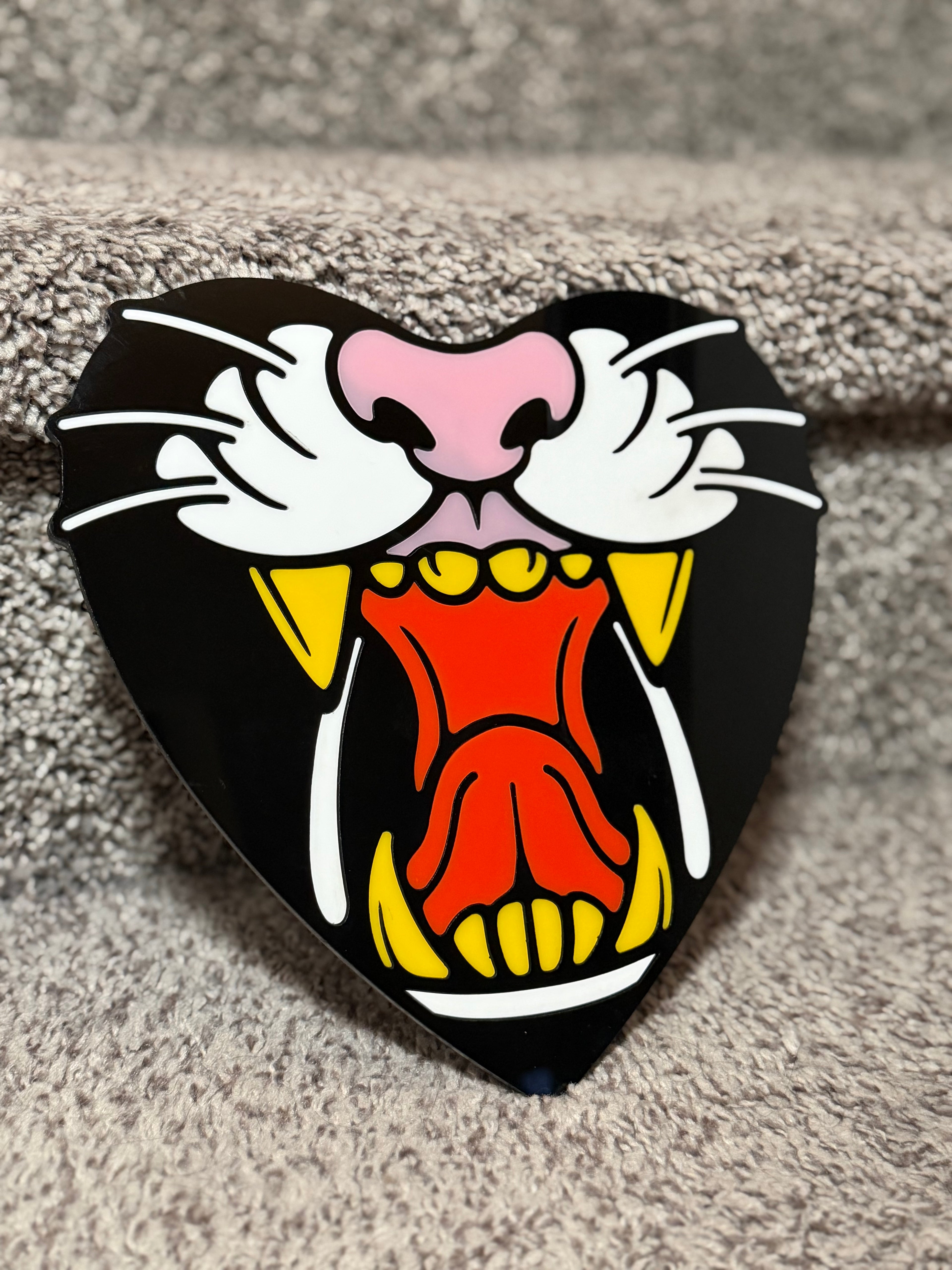 Panther Heart Wall Hanging Art