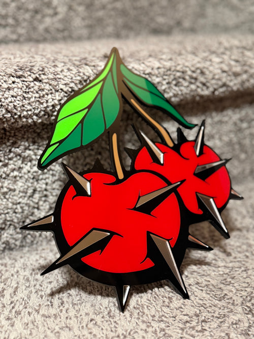 Cherry Flail Wall Hanging Art